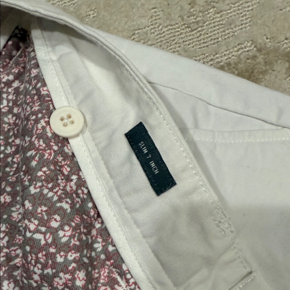 Bonobos Slim 7” chino short 34 men’s- like new! - Picture 5 of 6